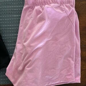 Nike pink athletic shorts